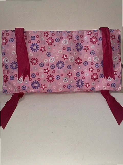 American Girl Bitty Baby REPLACEMENT Mattress Pad for Cradle 2017 Pink Floral