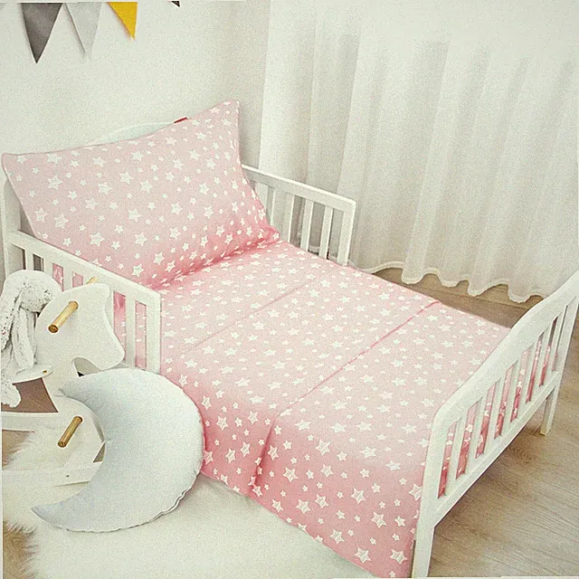 Toddler Sheet Sets 3-Piece Toddler Bed Set for Boys Girls Breathable Silky Soft